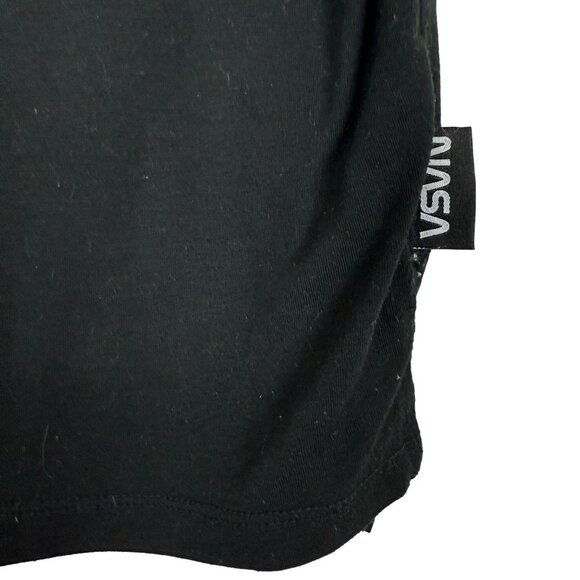 NASA Cosmic 1975 Space Shuttle Graphic Tee Black Sz Large Jrs Retro Pride Style - Picture 6 of 11